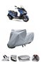 The Kymco Xtown 125i Motorcycle Cover is not compatible with the rear Bag .