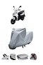 This Sym Xpro II 125 motorcycle cover is not compatible with the rear Bag .