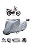 YK 150-G Master Motorcycle Cover is not compatible with rear Bag .