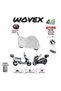 Yuki Qm50qt-6e Snoopy Motorcycle Tarpaulin Topcase Rear Bag Compatible Tarpaulin, Cover - 3