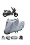 The Aprilia SR GT 200 motorcycle cover is not compatible with the rear Bag .