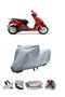 The Piaggio Fly 100 motorcycle cover is not compatible with the rear Bag .
