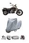 This motorcycle cover is not compatible with the rear Bag of the Bajaj Avenger Street 150.