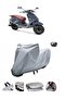 RKS Dark Blue 50 Waterproof Motorcycle Cover - NOT compatible with rear Bag .