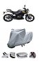 QJ SRK 125 S Motorcycle Cover is Not Compatible with Rear Bag