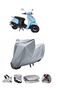 The Kanuni Trodon XS 50 Motorcycle Cover is not compatible with the rear Bag .