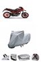 This motorcycle cover is not compatible with the rear Bag of the Ducati Hypermotard 1100 Evo SP.