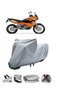 The KTM 950 Adventure Motorcycle Cover is not compatible with the rear Bag .