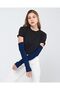 Pro Sports Sleeve - Premium Sports Women's Porous Finger-Snap Prayer and Hijab Sleeve - Navy Blue - 4