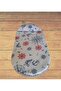 Baby Changing Mat and Pillow, Natural Cotton Fabric 70X40 cm - 2