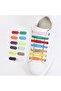Takbırak Elastic Shoelaces with Elastic Clips 1 Pair of Smart Laces That Do Not Require Tieing 100 Cm - 7