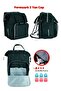 Baby Care Bag Functional Bed Baby Bag Liquid Proof Stroller Strap Mommy Bag Black - 6