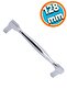 Furniture Kitchen Cabinet Drawer Cabinet Handles Cover Handle Handle Chrome Color 128 mm Metal Square Handle