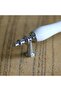 Porcelain White Chrome 128 mm Handles Furniture Kitchen Cabinet Drawer Cupboard Door Handle Handle - 3