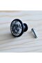 Porcelain Black Handle Furniture Kitchen Cabinet Button Drawer Cabinet Handles Door Handle Handle - 5
