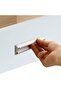 Furniture Cabinet Door Drawer Handle Handle 160 Mm Matte Chrome Metal Handle - 3