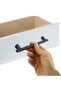 Furniture Kitchen Cabinet Drawer Cabinet Door Handle Handle Metal 128 mm Black Handle - 3