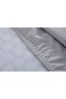 Colorful Fitted Sheet Double King Size - Gray - 3