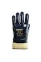 Nitrile Coated Petroleum Worker Work Gloves Construction Industry Gloves XL 6 Pairs - 2