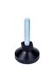 Ball Joint Foot M10 55 Mm Black Profile Leg 8 Cm