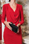 Black Laser Women's Portfolio Evening Dress Shoulder Bag - 6