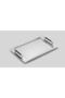 Ela Tea and Serving Tray Black Stainless Steel - 3