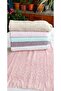 (6-Piece Set) Dowry Set with Tassels, Jacquard, Luxurious Curly Fringe Towel Set 30X50 cm - 2
