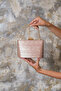 Women's Rose Laserround Evening Dress Bag