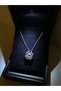 Steel Clover Necklace in a Lighted Box