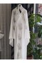 Medina Silk Embroidered Tied Prayer Dress+Shawl, Silk Morning Gowns, Dowry Prayer Dress & Morning Gowns - 3