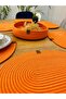 Jute Straw American Serving Oval Platter and Basket Set of 7 - 4