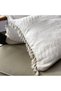 2-Piece Cotton Knitted Lace Knit Zippered Throw Pillow Cover - 5