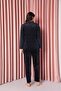 Women's Velvet Front Buttoned Pajamas Set NEW SEASON - 3