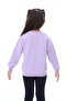 Basic Solid Color Lilac Brushed Soft 100% Cotton Sweatshirt - 3