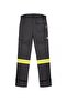 Unisex Navy Blue Nomex ®   Alev Almaz Pants with Velcro Pockets, Reflective Details, Anti-Static - 2