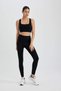 Defactofit Waist Hugging Cotton Sports Tights Z6327az23sp - 5