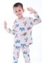 طقم بيجامة رجالي بنمط حيوان لطيف (أسد-حمار وحشي-فيل) - 4