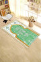 Digital Printed Washable Motif Gift Prayer Rug Prayer Mat 70X130Cm - 6