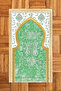 Digital Printed Washable Motif Gift Prayer Rug Prayer Mat 70X130Cm - 5