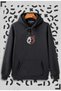 Dear Couple Combinations Panda Design 2 Product Black Hooded Sweatshirt - 5