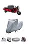 Apt4 Motorcycle Cover is not compatible with rear Bag .