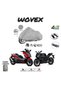 Honda Vt 750 C Shadow Motorcycle Tarpaulin, Tarpaulin, Cover (Back Bag Not Compatible) - 2