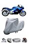 This BMW K 1200 GT motorcycle cover is not compatible with the rear Bag .