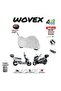 Arora Ar 100-8 A Modified Motorcycle Tarpaulin Topcase Rear Bag Compatible Tarpaulin - 3