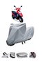 The Stmax Lindy 50 motorcycle cover is not compatible with the rear Bag .
