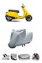 This Vespa Sprint 150 motorcycle cover is not compatible with the rear Bag .