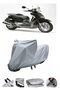 The Aprilia Scarabeo 500 Motorcycle Cover is not compatible with the rear Bag .