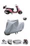 AR 50-8 Espresso Motorcycle Cover Compatible with Rear Bag