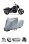 The Kawasaki Vulcan S motorcycle cover is not compatible with the rear Bag .