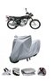 The Kanuni BD100 Motorcycle Cover is not compatible with the rear Bag .